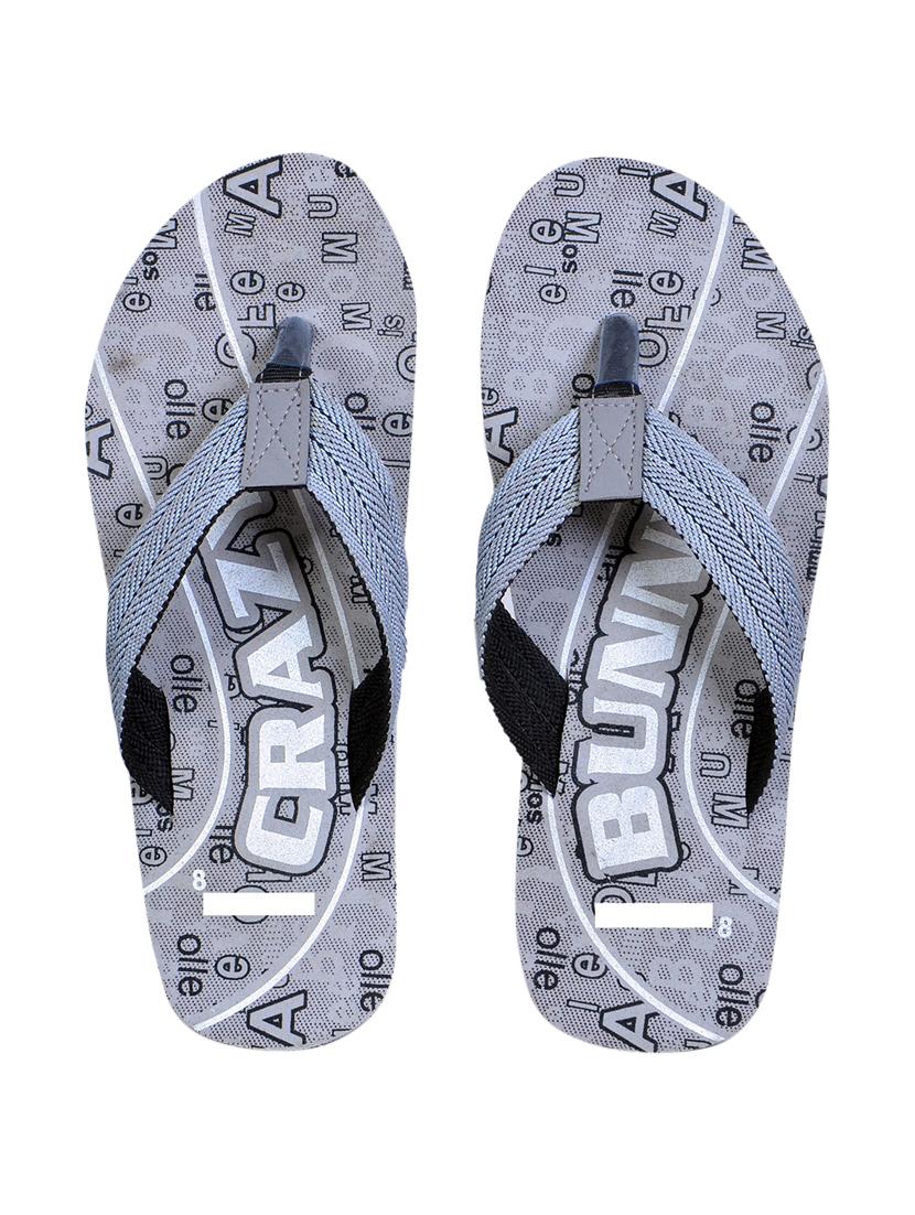 men grey slip on flip flop - 21365033 -  Zoom Image - 0
