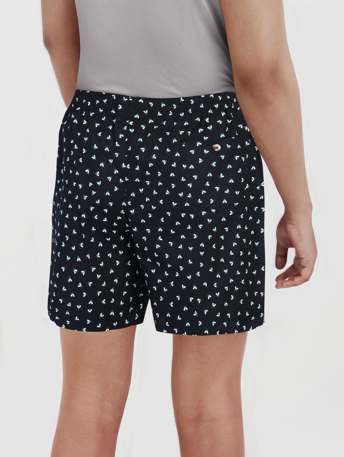 men's printed mid rise boxers - 21365133 - Standard Image - 2