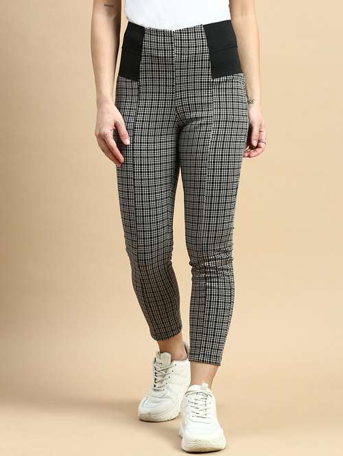 women high rise printed jeggings - 21365264 -  Standard Image - 0