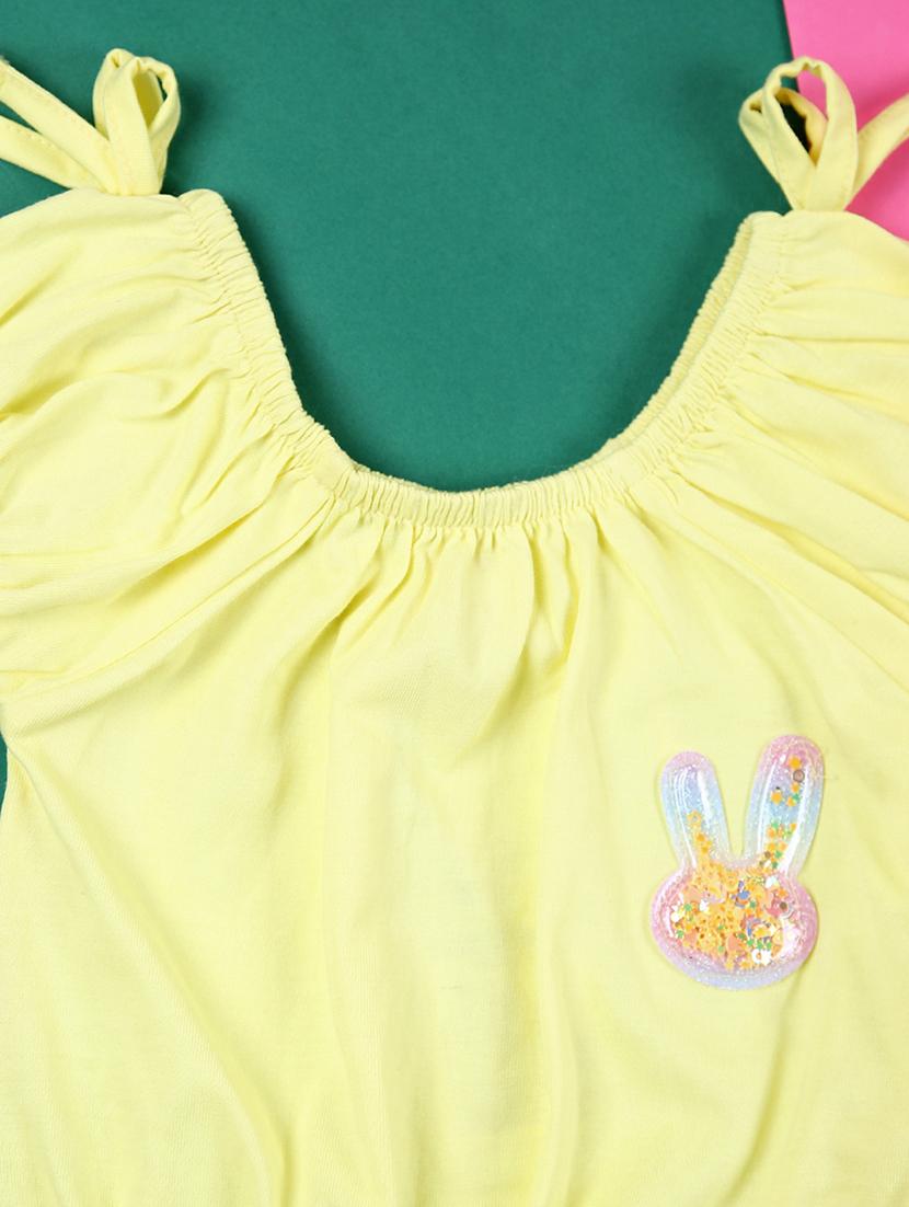 girls printed short sleeves shorts set - 21365543 - Standard Image - 2