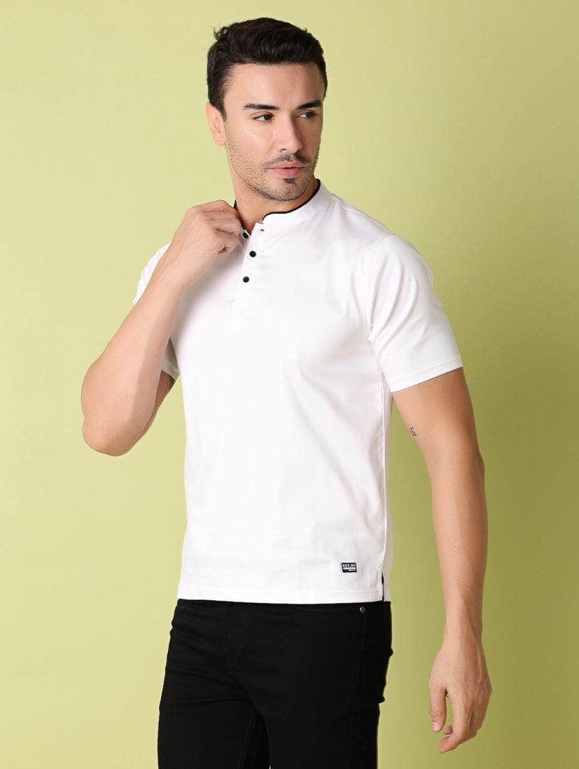 men solid short sleeve t-shirt - 21366126 - Standard Image - 2