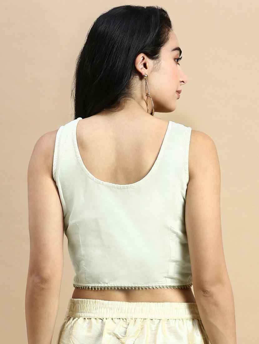 women embroidered stitched blouse - 21367158 - Standard Image - 2