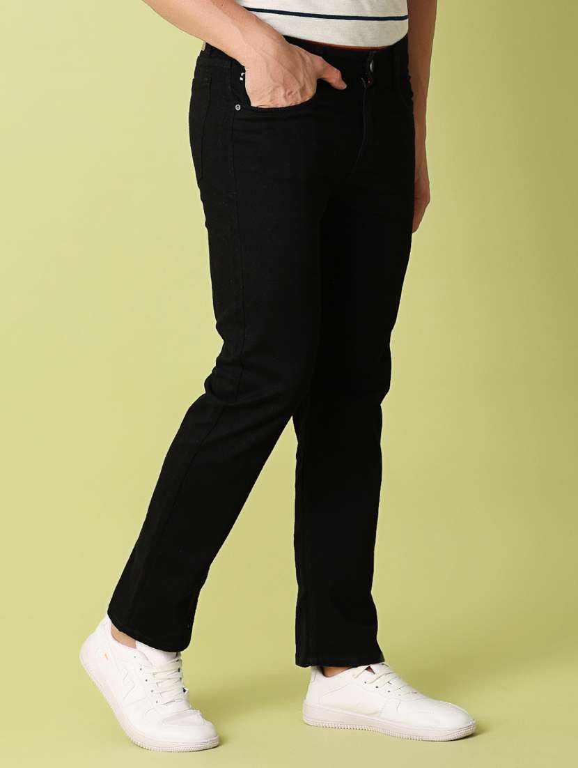 men black plain jean - 21368309 -  Standard Image - 2