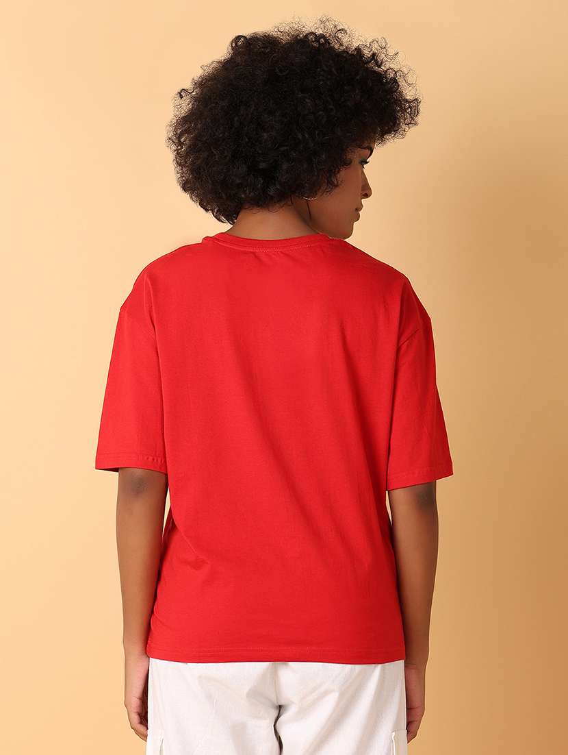 women printed oversized t-shirt - 21369049 -  Standard Image - 2