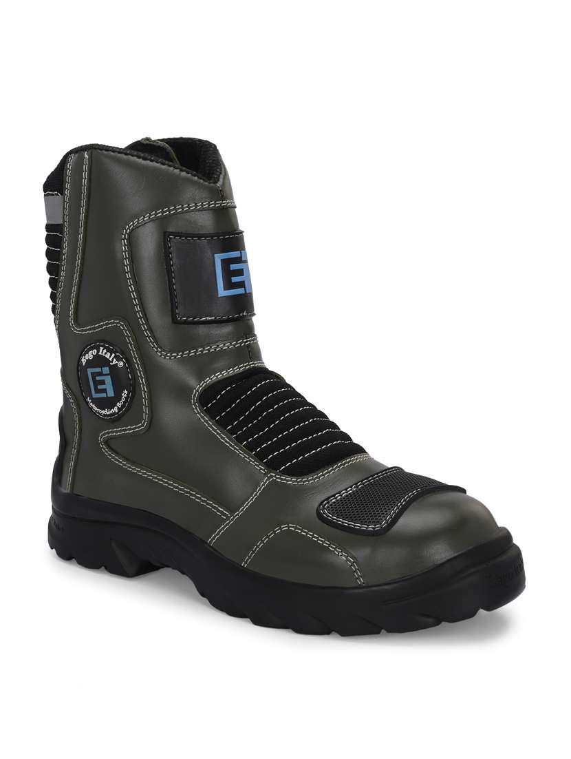 green hiking boots 