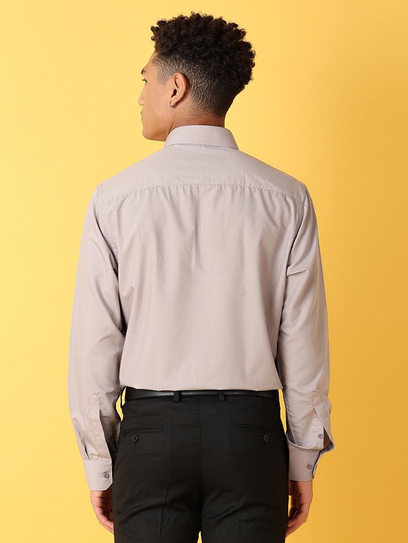 men long sleeves solid formal shirt - 21369665 - Standard Image - 2