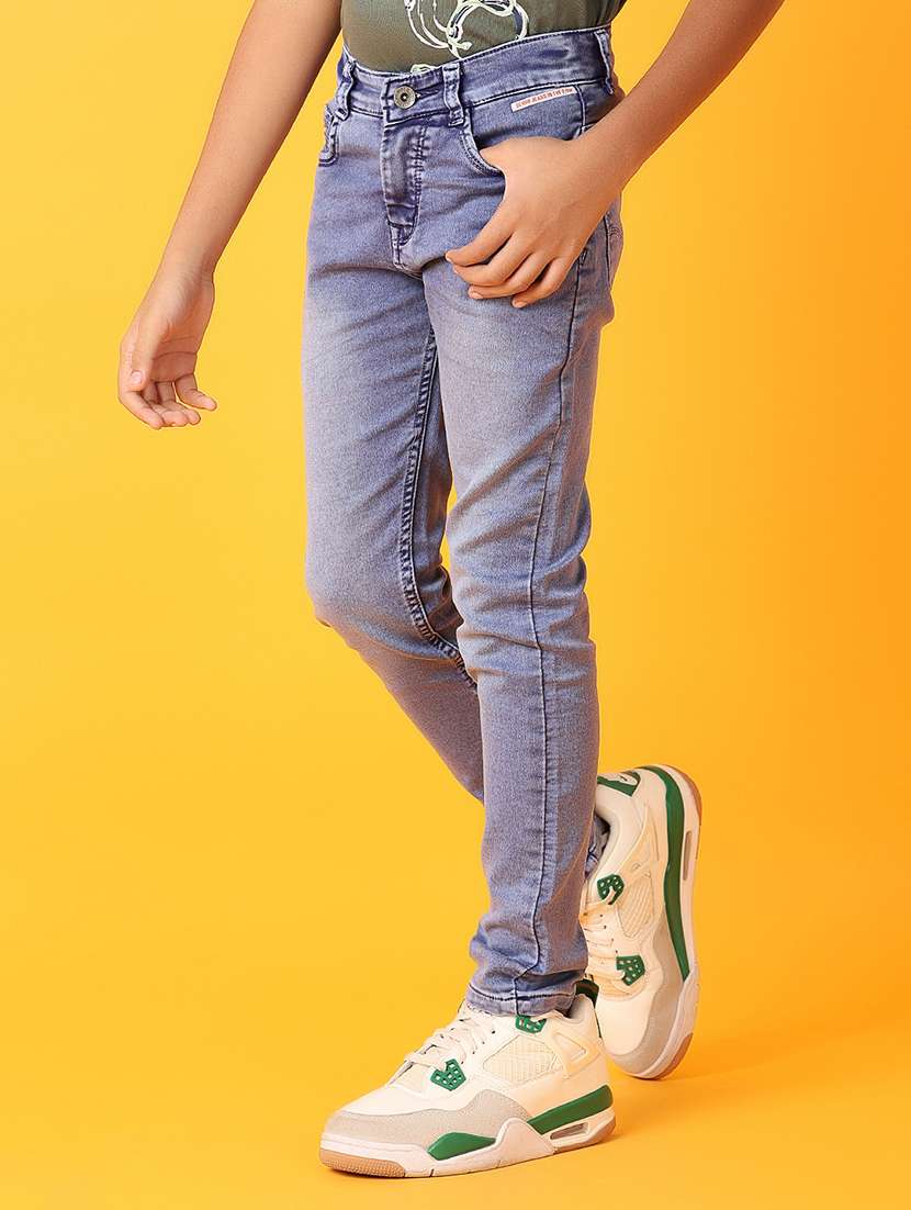 boys light blue plain jean - 21369670 -  Standard Image - 2