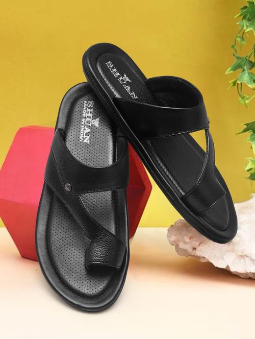 black toe separator slipper - 21369867 - Standard Image - 0