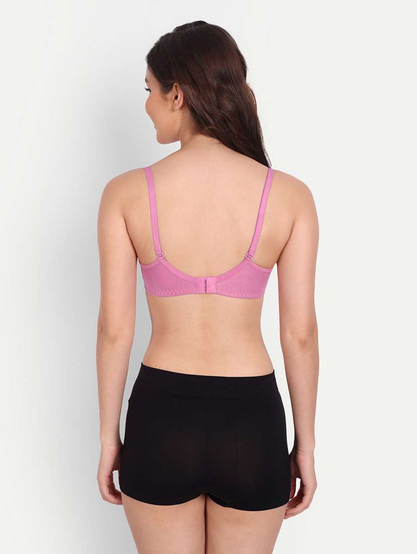 women solid regular bra - 21369894 -  Standard Image - 2