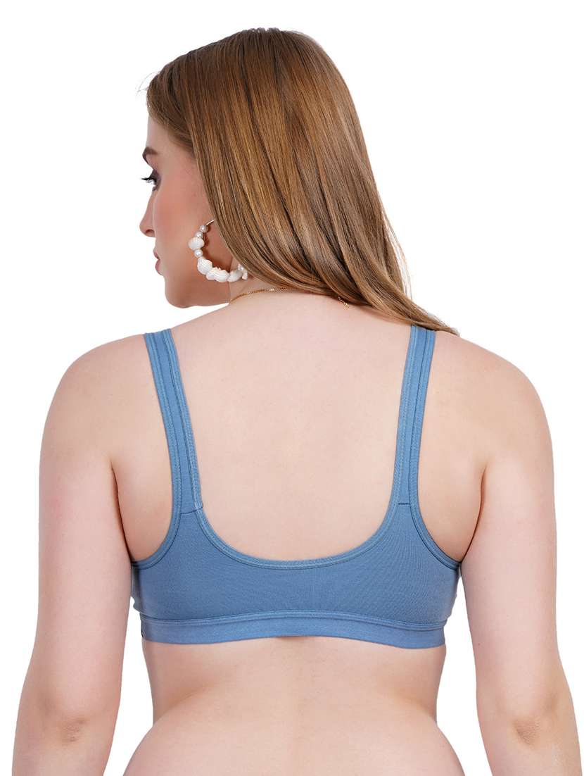 women solid sports bra - 21369985 -  Standard Image - 2