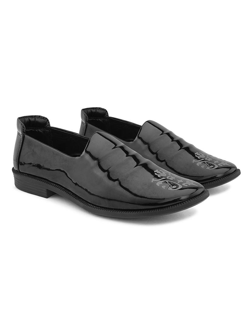 men black slip on loafer - 21370030 - Standard Image - 2