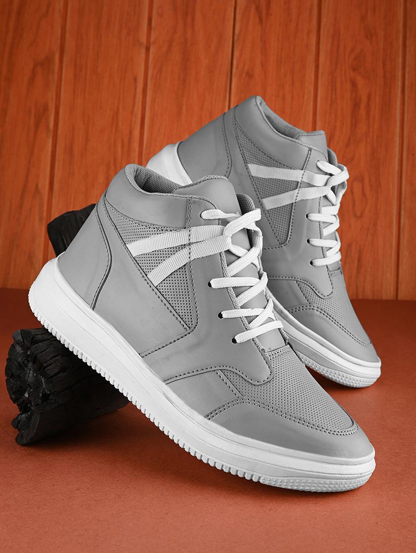 men grey lace up shoe - 21370042 -  Zoom Image - 0