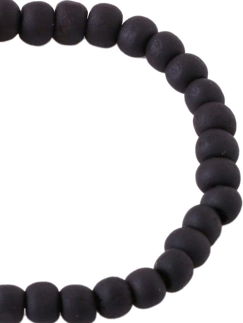 black beaded bracelet rakhi - 21370168 - Standard Image - 2