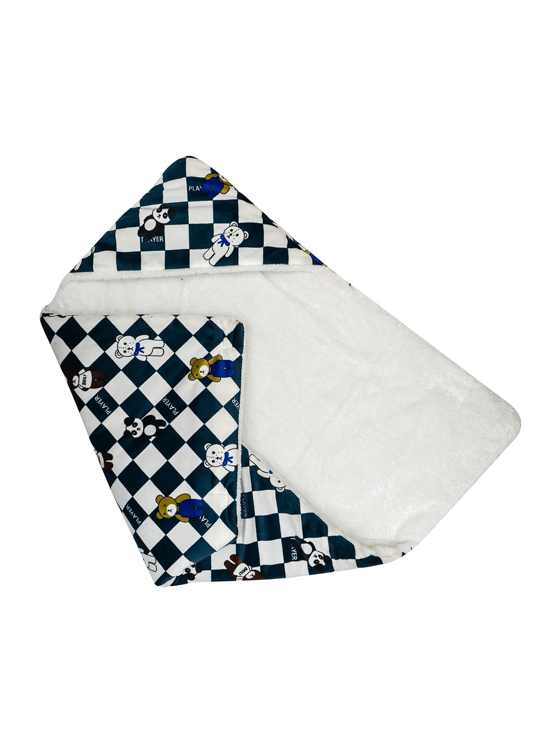 cartoon pattern newborn baby swaddle blanket - 21370557 - Standard Image - 2