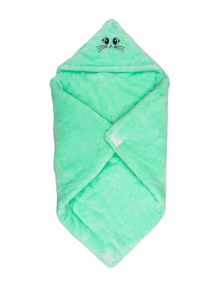 cartoon pattern newborn baby swaddle blanket - 21370587 -  Standard Image - 2