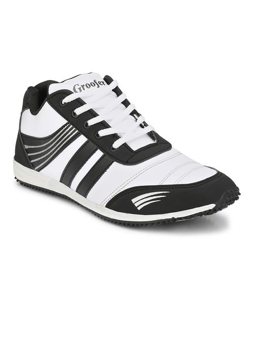 men lace up sneakers - 21371867 -  Standard Image - 0