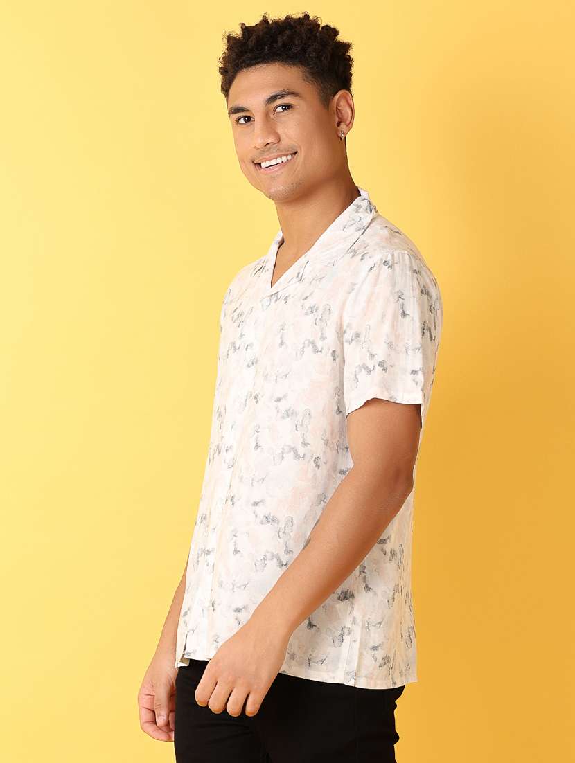 pink printed casual shirt - 21372002 -  Standard Image - 2