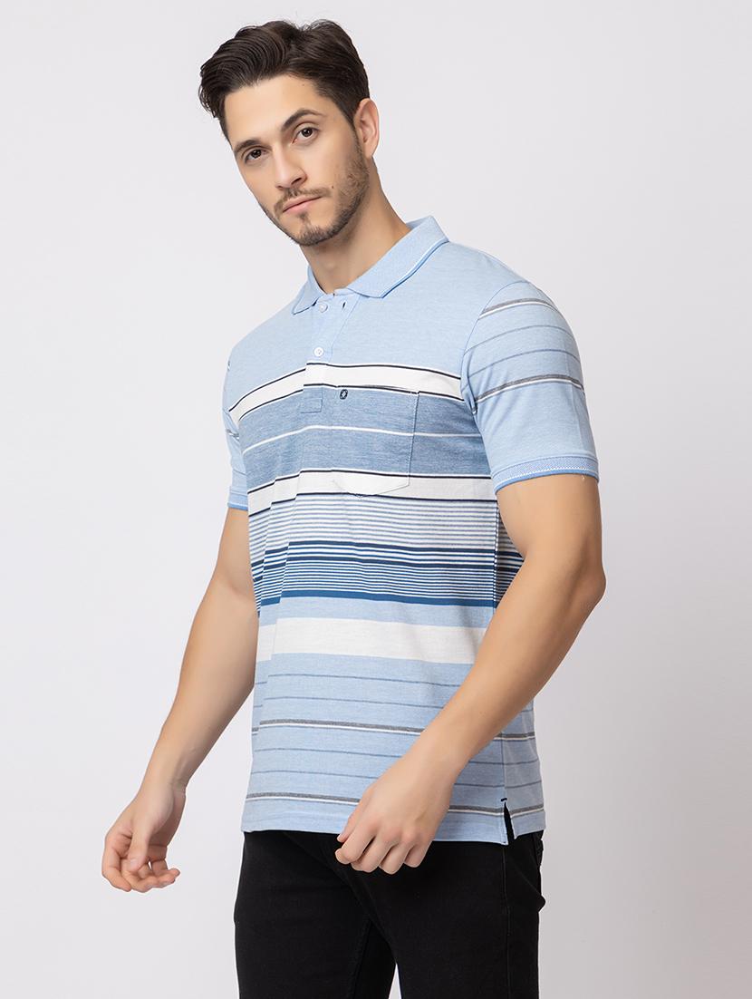 men short sleeves polo neck t-shirt - 21372315 -  Zoom Image - 0