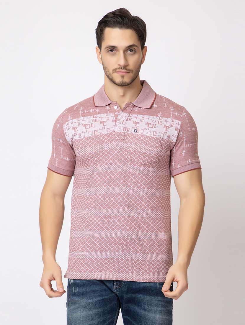 men short sleeves polo neck t-shirt - 21372317 - Standard Image - 2