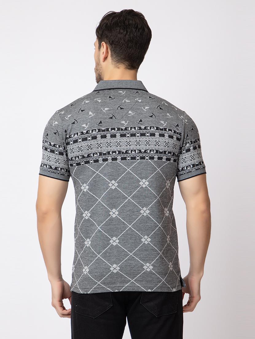 men short sleeves polo neck t-shirt - 21372321 - Standard Image - 2