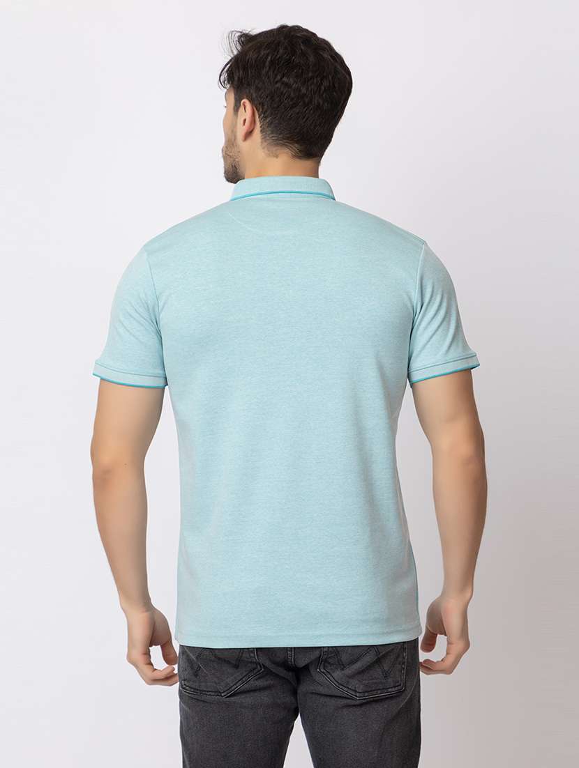 men short sleeves polo neck t-shirt - 21372334 - Standard Image - 2