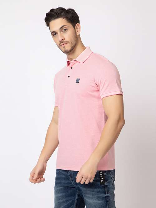 men short sleeve logo print regular t-shirt - 21372340 -  Standard Image - 0