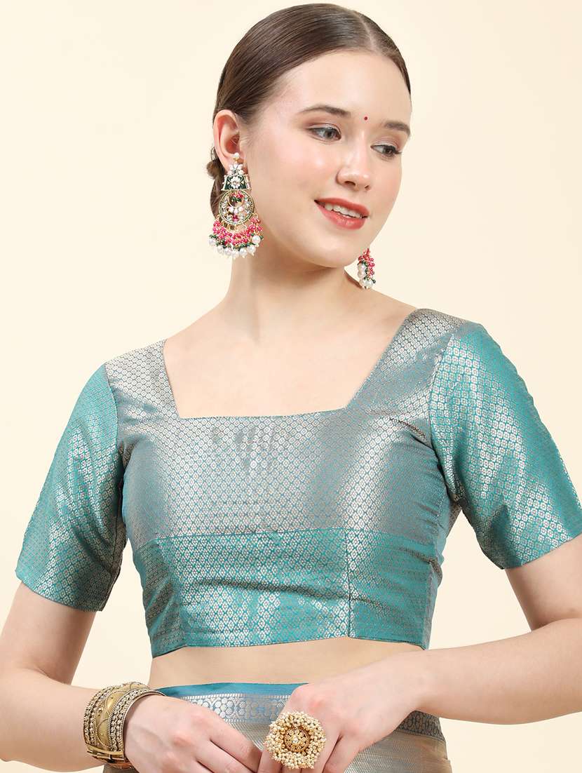 women self design banarasi saree with blouse - 21372463 - Standard Image - 2