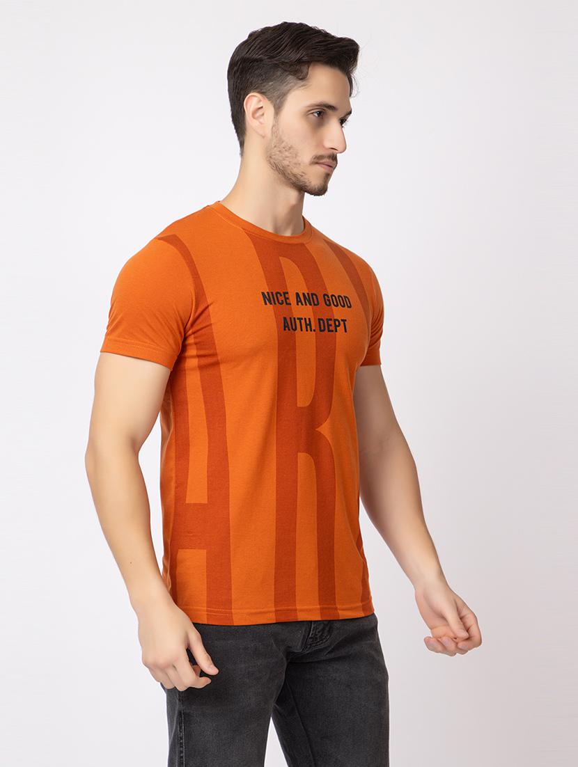 men short sleeve front printed t-shirt - 21374162 - Standard Image - 2