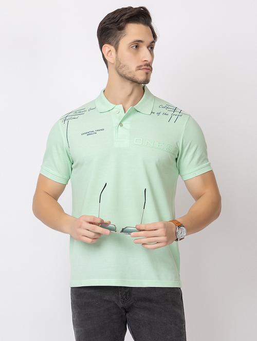 men short sleeves polo neck t-shirt - 21374169 - Standard Image - 0