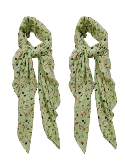 women pack of 2 printed scarves - 21374496 - Standard Image - 0