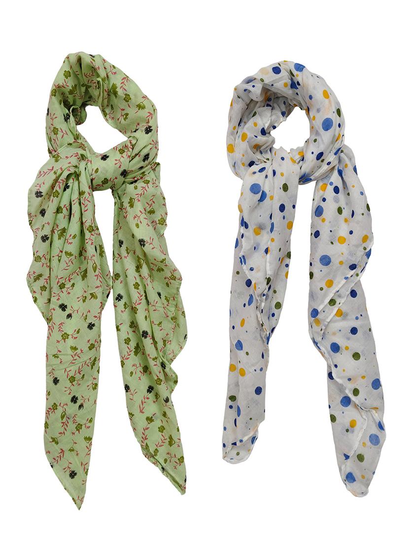 women pack of 2 printed scarves - 21374513 - Zoom Image - 0