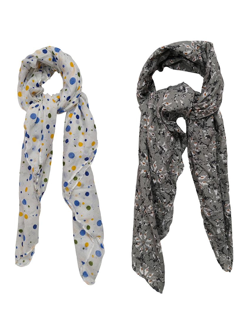 women pack of 2 printed scarves - 21374529 - Zoom Image - 0