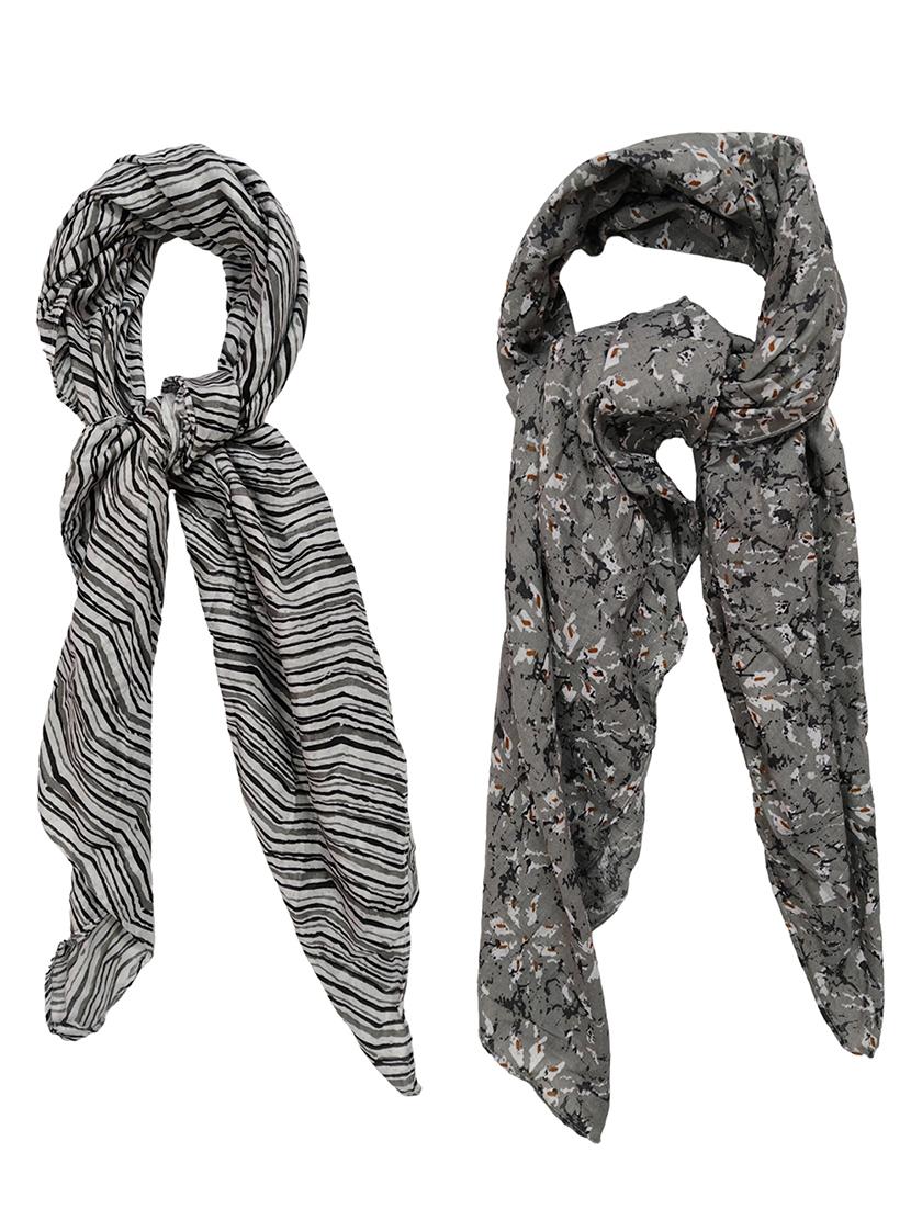 women pack of 2 printed scarves - 21374532 - Zoom Image - 0