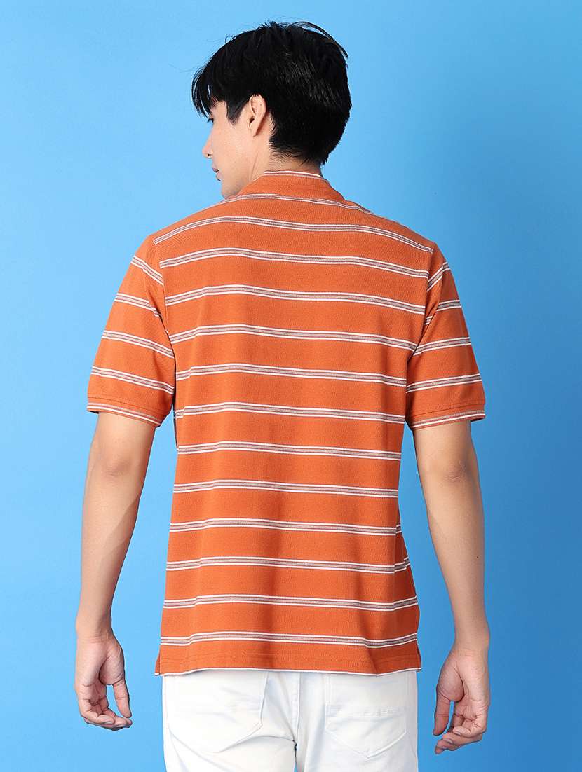 men stripes short sleeves t-shirt - 21374734 -  Standard Image - 2
