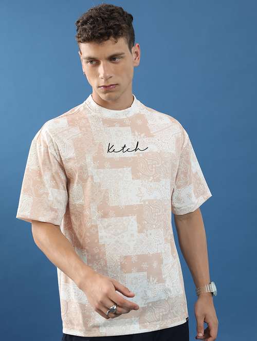 unisex printed round neck t-shirt