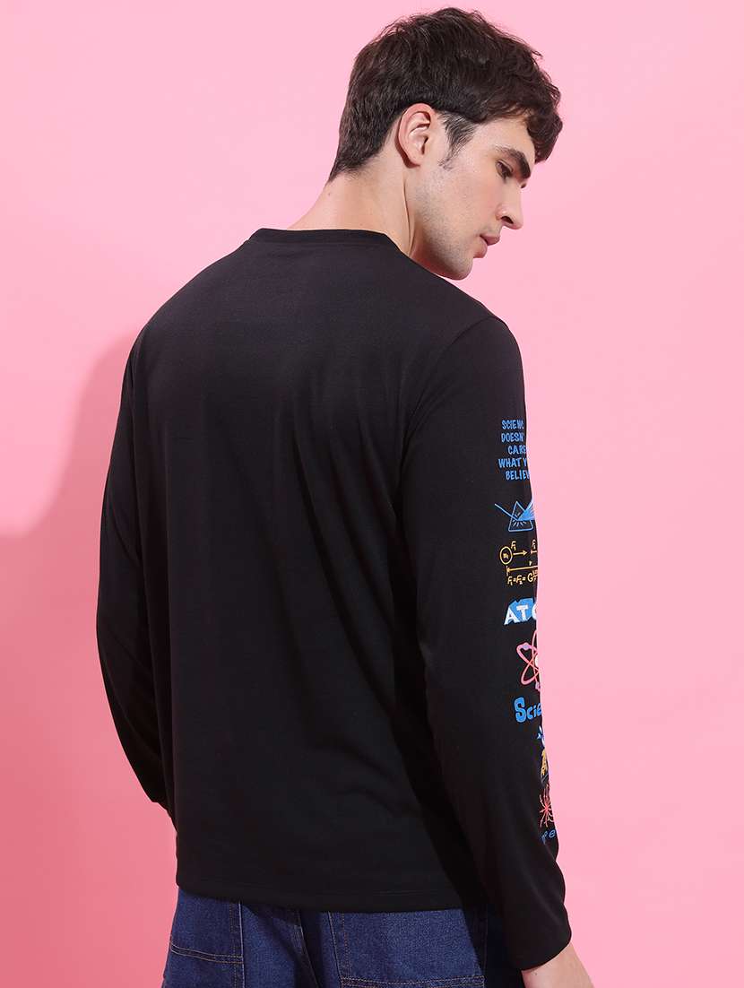 men printed long sleeve t-shirt - 21375156 -  Standard Image - 2