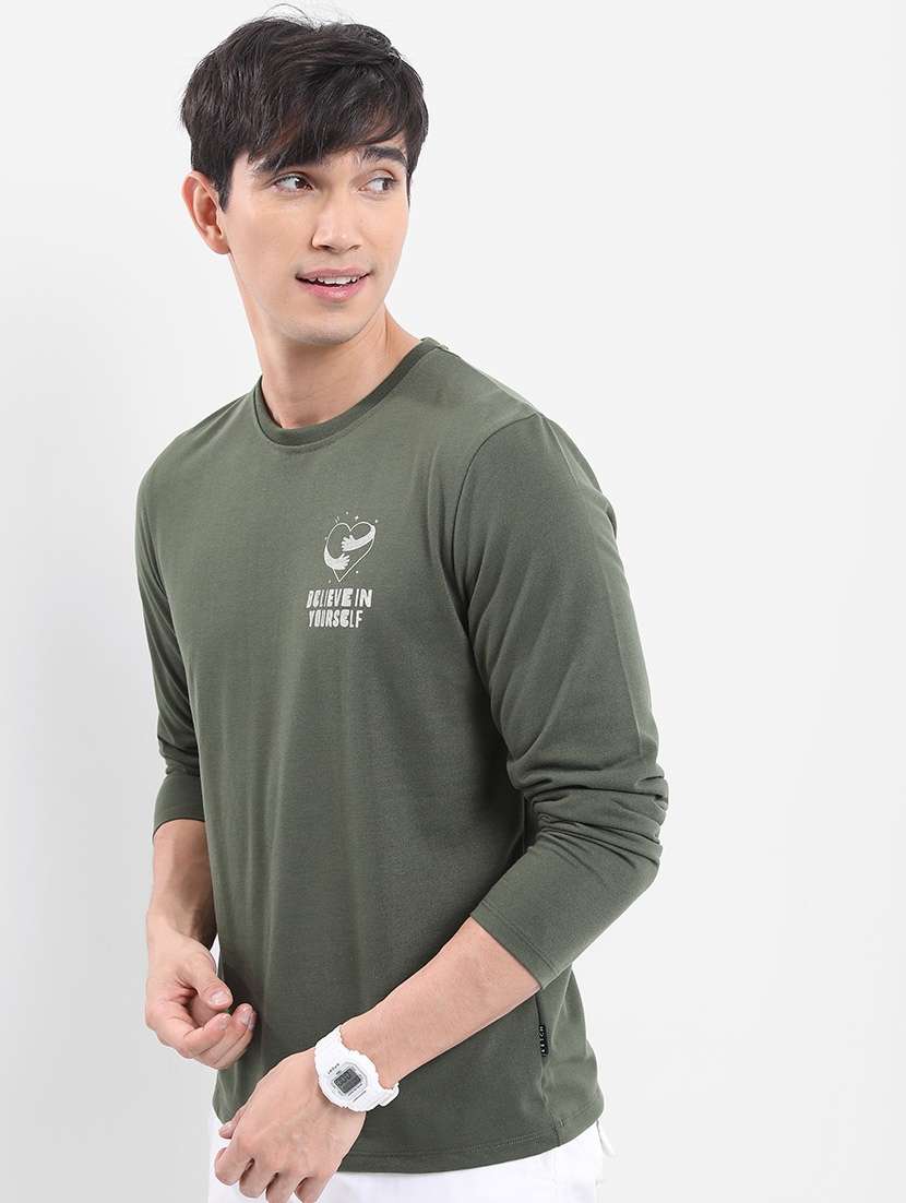 men back print cotton t-shirt - 21375212 -  Standard Image - 2