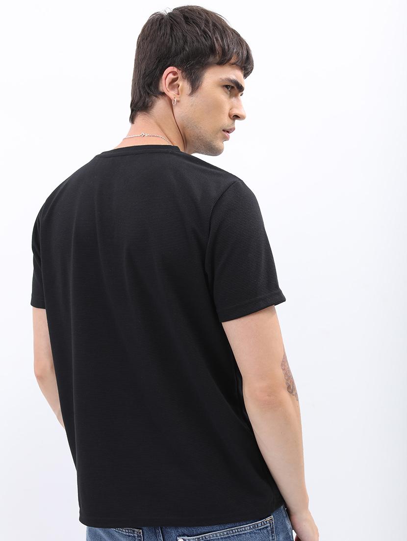 men solid round neck t-shirt - 21375275 - Standard Image - 2