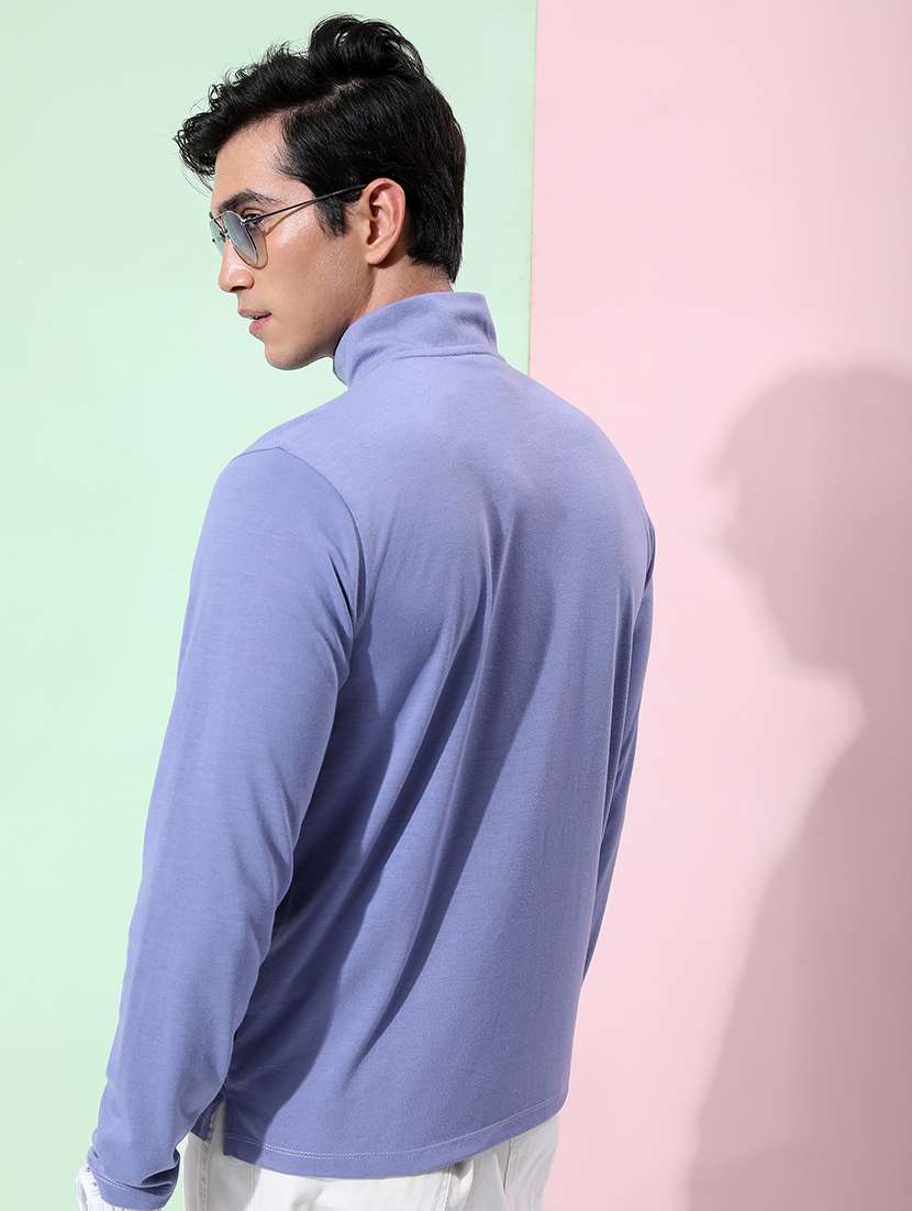 men color block long sleeve t-shirt - 21375288 -  Standard Image - 2