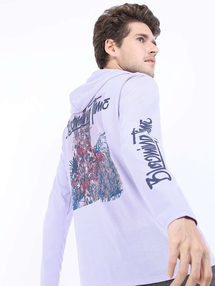 men back print cotton t-shirt - 21375382 - Standard Image - 2