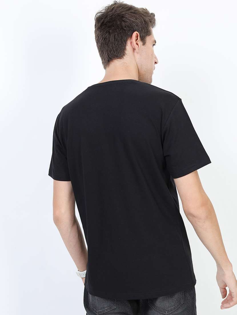 men front print cotton t-shirt - 21375394 -  Standard Image - 2