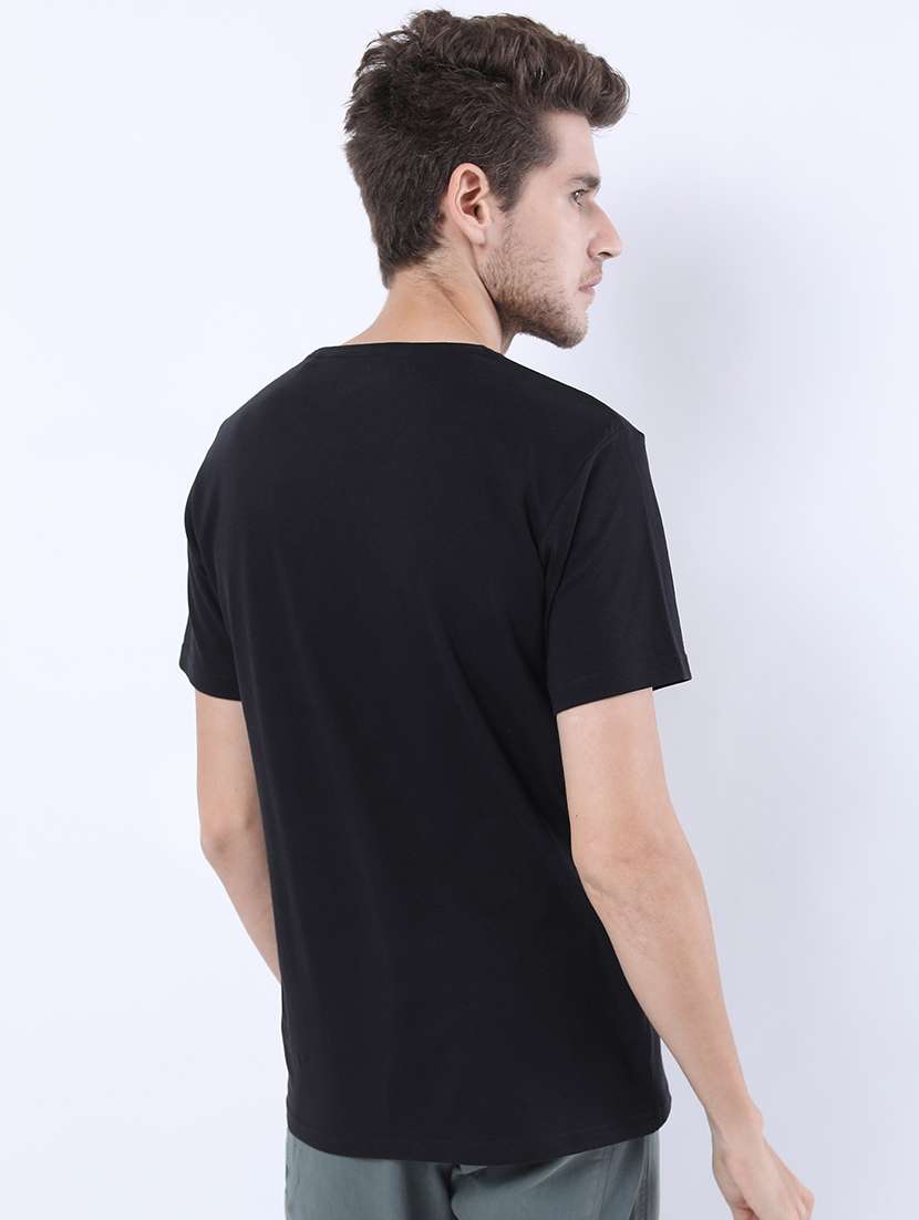 men front print round neck t-shirt - 21375397 -  Standard Image - 2