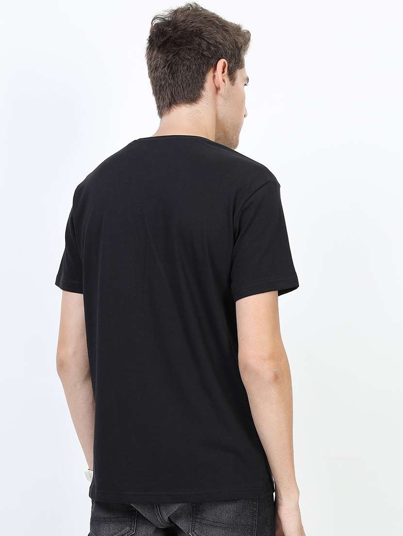 men front print cotton t-shirt - 21375403 -  Standard Image - 2