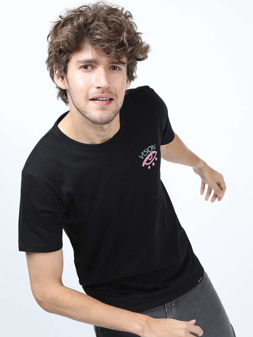 men round neck short sleeves t-shirt - 21375408 -  Standard Image - 2