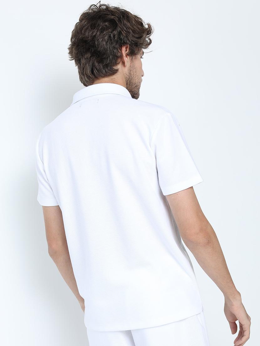 men plain polo neck t-shirt - 21375459 - Standard Image - 2