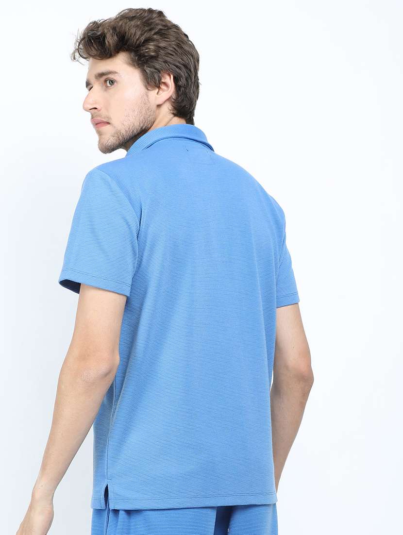 men plain polo neck t-shirt - 21375475 -  Standard Image - 2