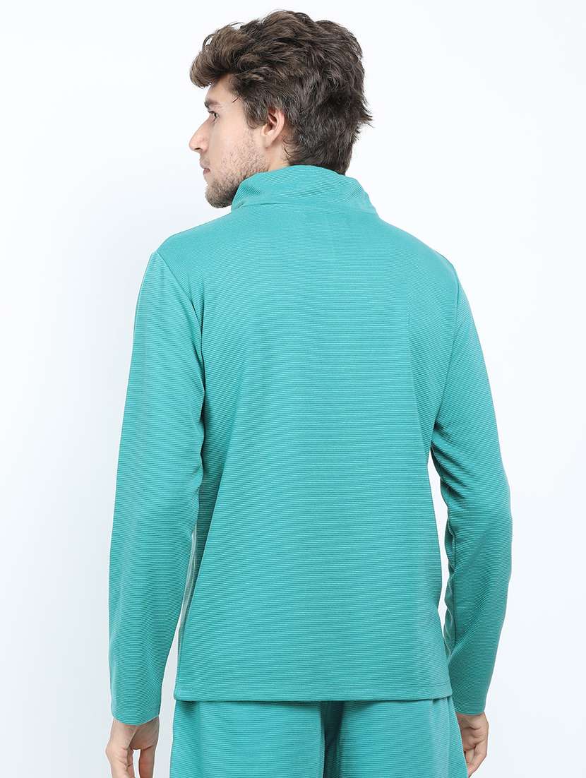 men plain cowl neck t-shirt - 21375479 -  Standard Image - 2