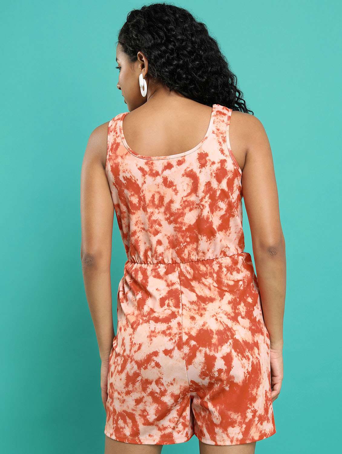 women printed romper jumpsuit - 21376024 - Standard Image - 2