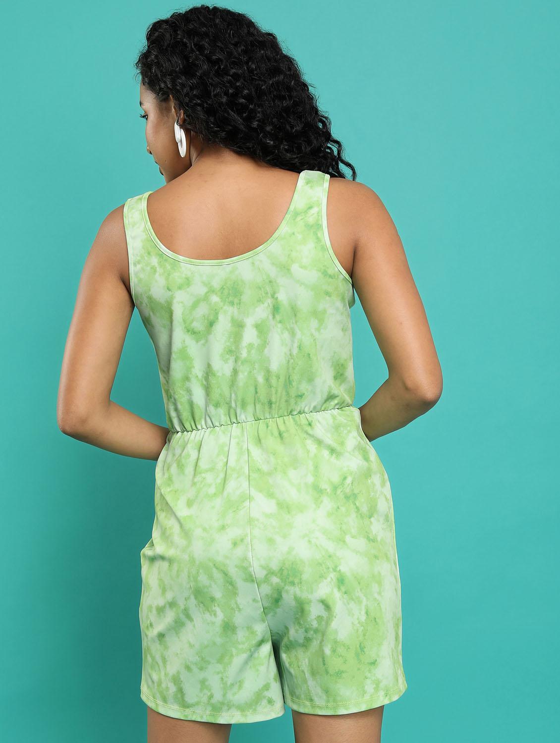 women printed romper jumpsuit - 21376025 - Standard Image - 2