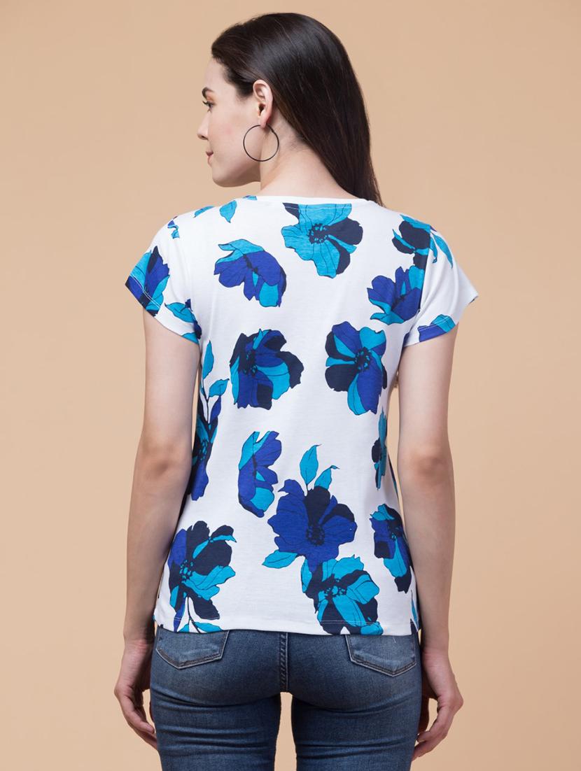 pack of 2 printed round neck t-shirt - 21376812 - Standard Image - 2
